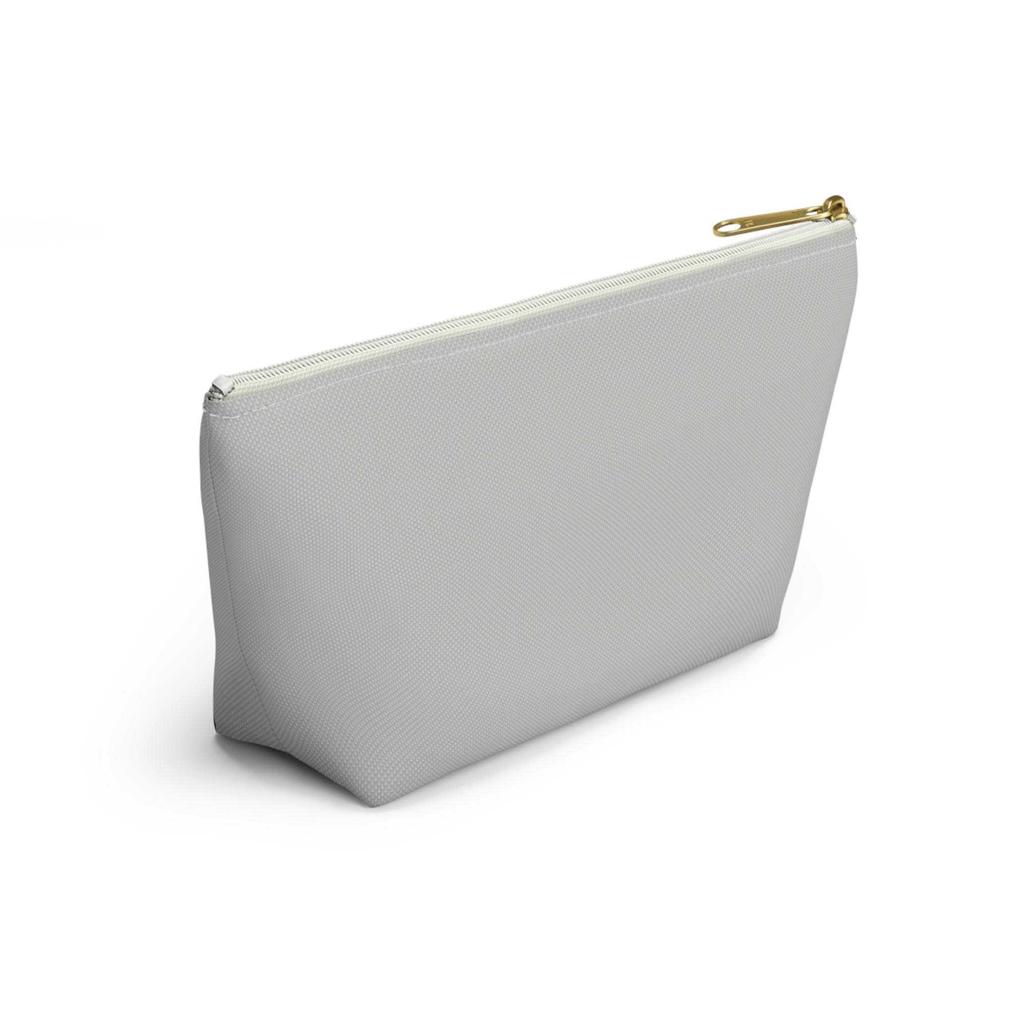 Accessory Pouch w T-bottom/Cosmetic Makeup bag/Travel zipper pouch