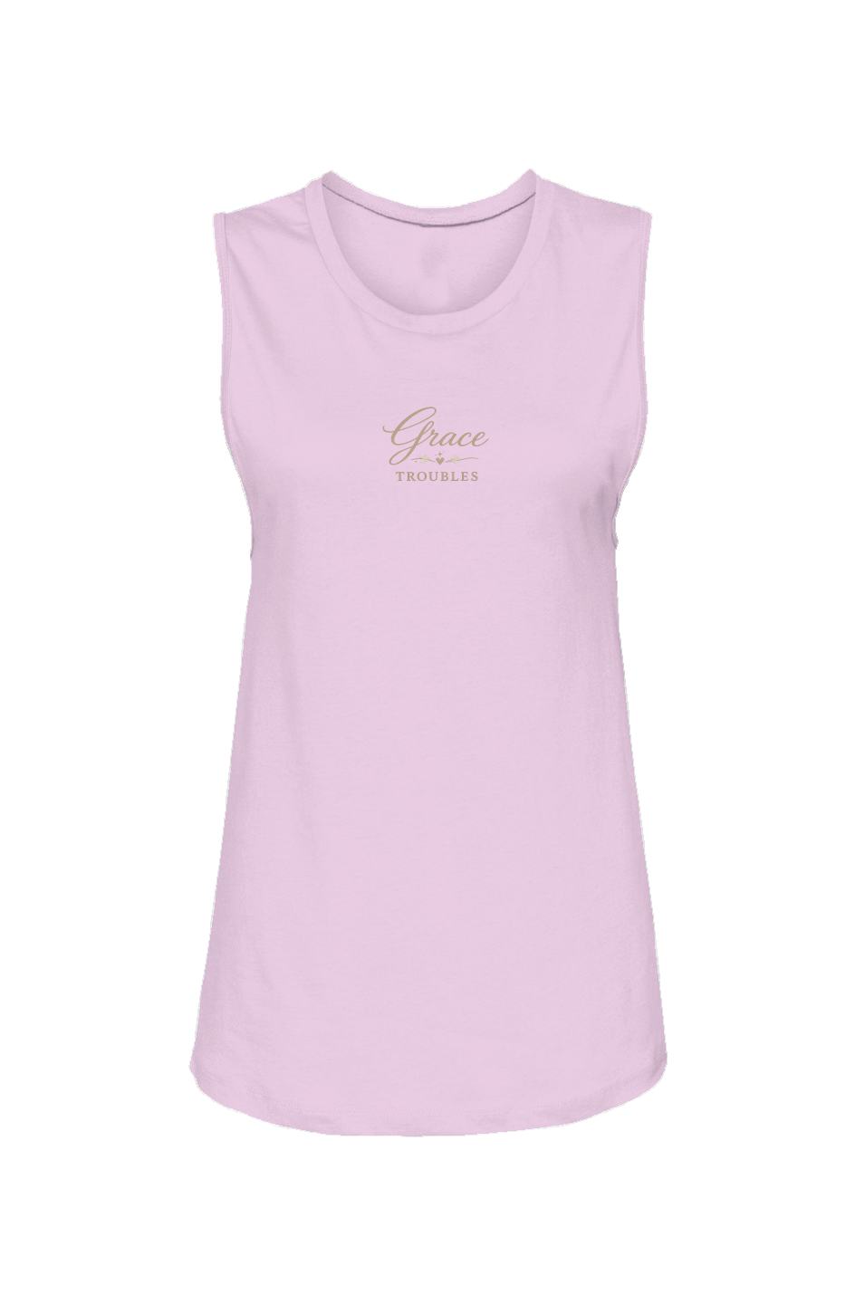 Womens Muscle Tank Grace over trouble 