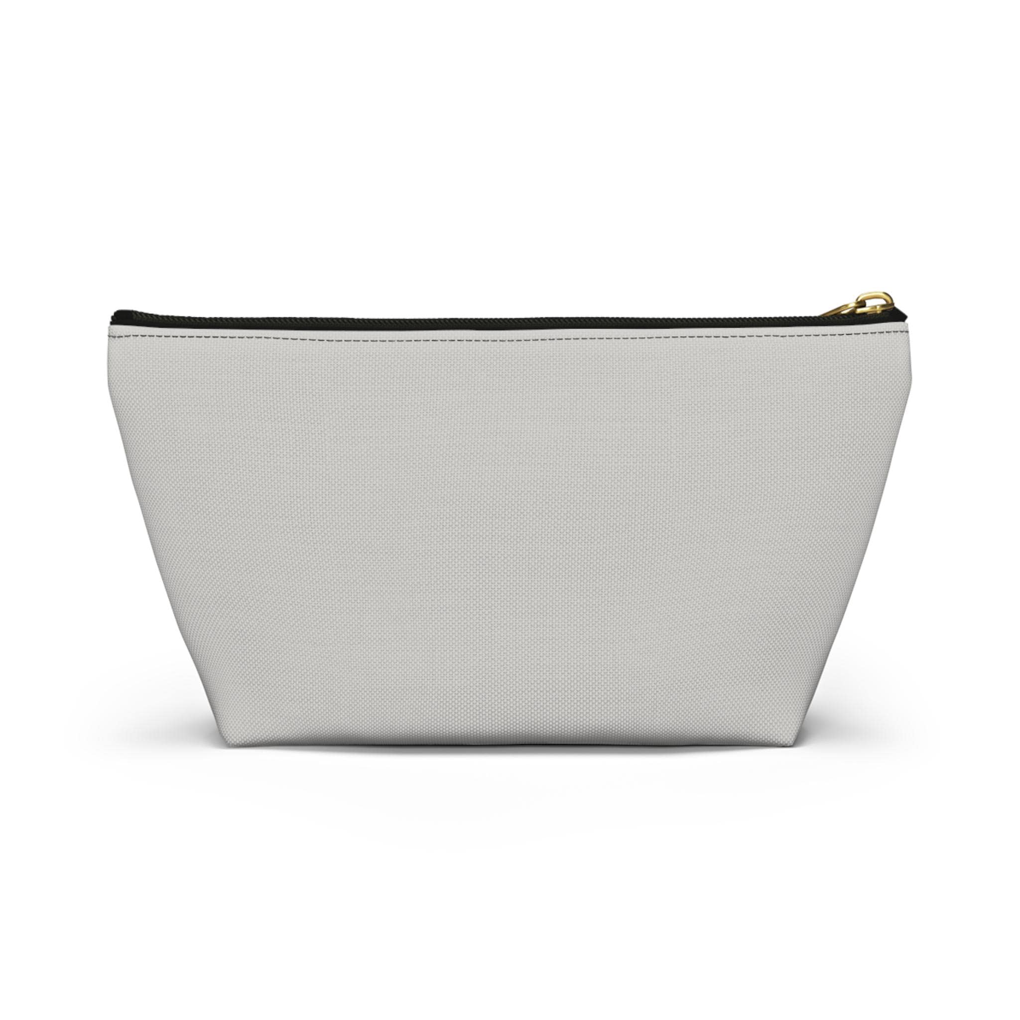 Accessory Pouch w T-bottom/Cosmetic Makeup bag/Travel zipper pouch